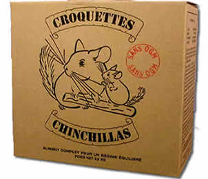 croquettes chinchillas