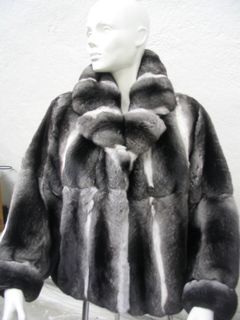 manteau chinchilla